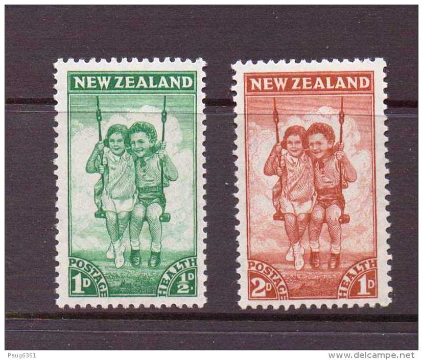 NOUVELLE-ZELANDE 1942 SANTE  YVERT N°262/63  NEUF  MNH** - Unused Stamps
