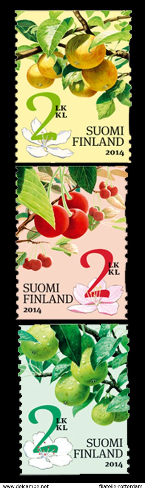 Finland - Postfris / MNH - Complete Set Tuinvruchten 2014 - Unused Stamps