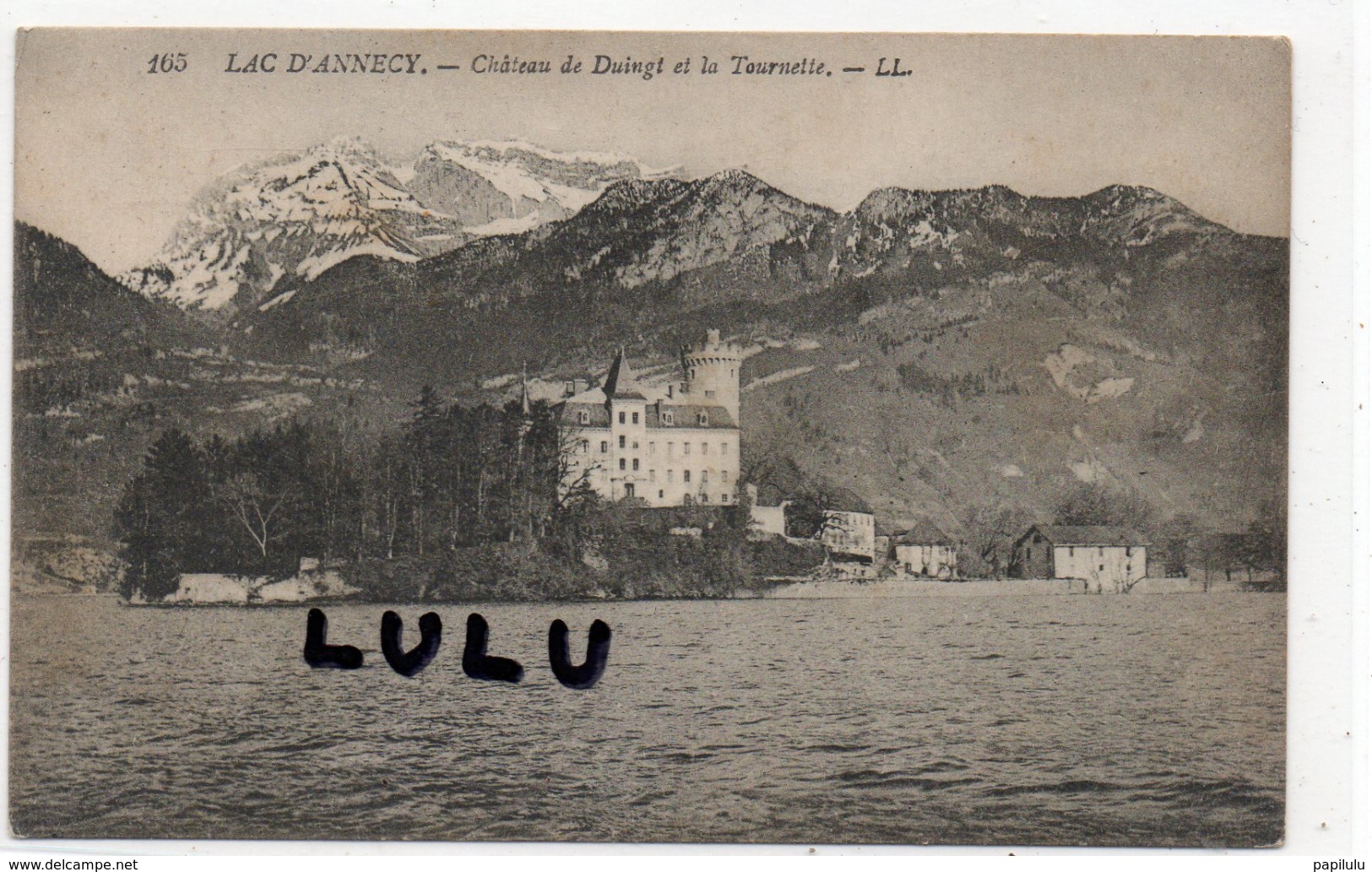 DEPT 74 : Chateau De Duingt Et La Tournelle , Lac D Annecy - Duingt