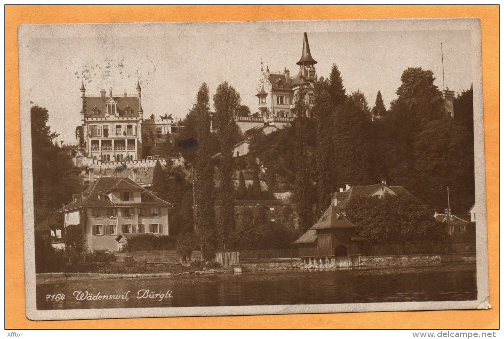 Wadenswill 1922 Postcard - Wädenswil