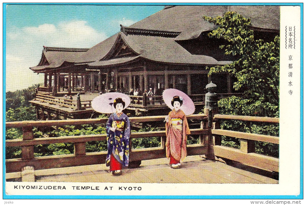 KIYOMIZUDERA TEMPLE AT KYOTO ( Japan ) * Not Travelled * Geisha - Kyoto