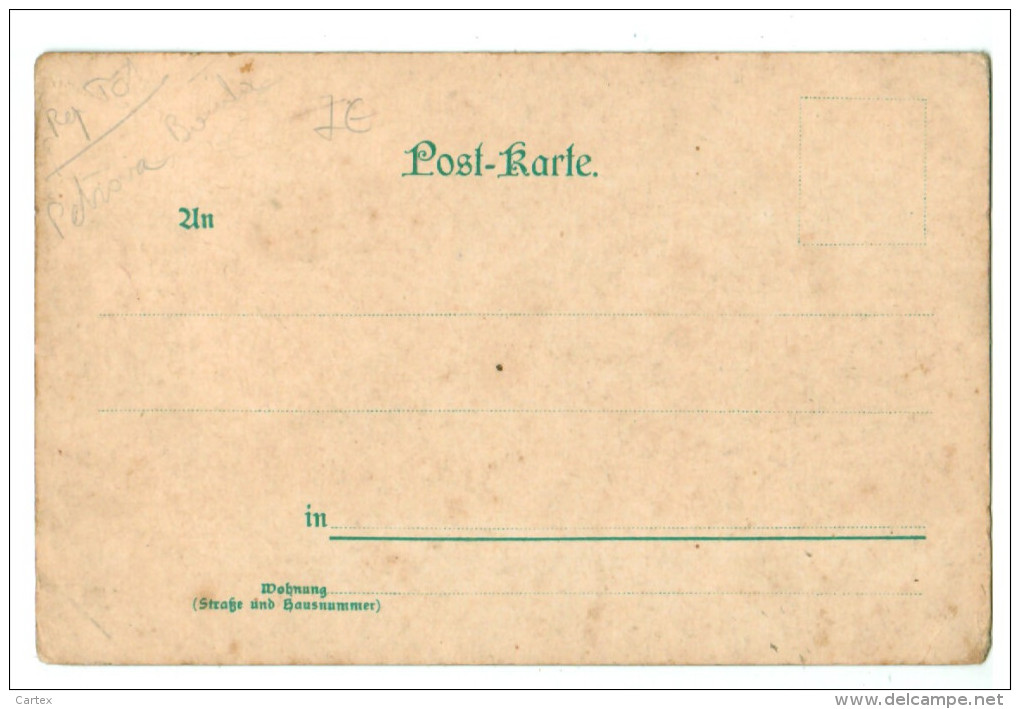 12648 Cpa Gruss Aus Dem RIESENGEBIRGE  ; Peterbaude  /  République Tchèque ! , Petrova Bouda2 SCANS !! - Sudeten