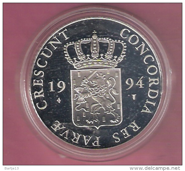 DUKAAT 1994 GRONINGEN AG PROOF - Monete Provinciali