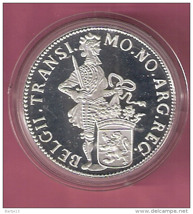 DUKAAT 2000 OVERIJSSEL AG PROOF - Monedas Provinciales