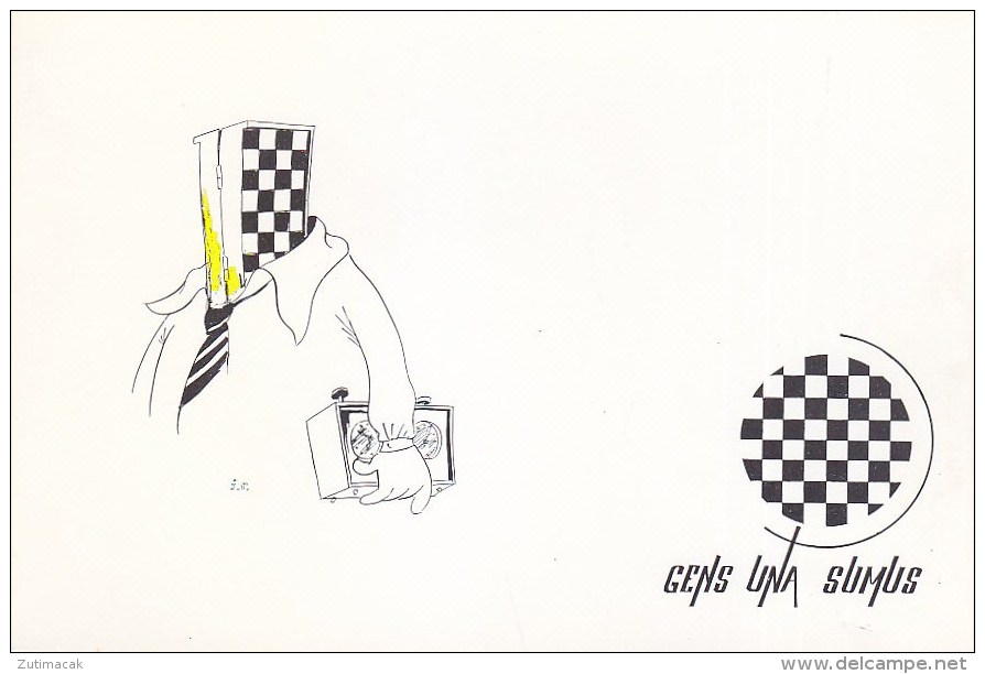 Chess - Gens Una Sumus - Yugoslavia 80s - Echecs
