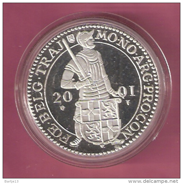 DUKAAT 2001 UTRECHT AG PROOF - Monedas Provinciales