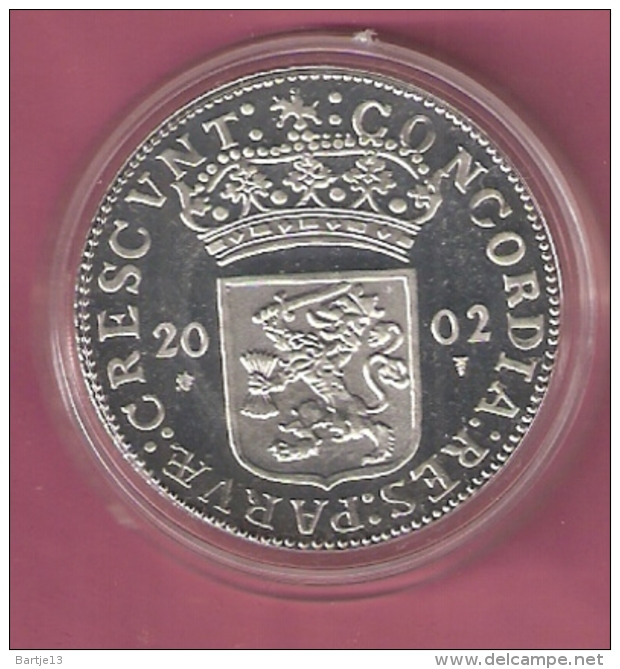 DUKAAT 2002 GELDERLAND AG PROOF - Monnaies Provinciales