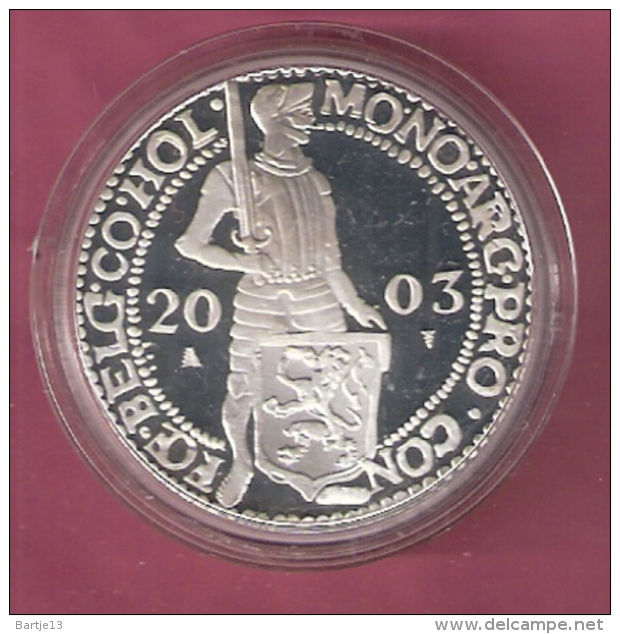 DUKAAT 2003 HOLLAND AG PROOF - Monete Provinciali