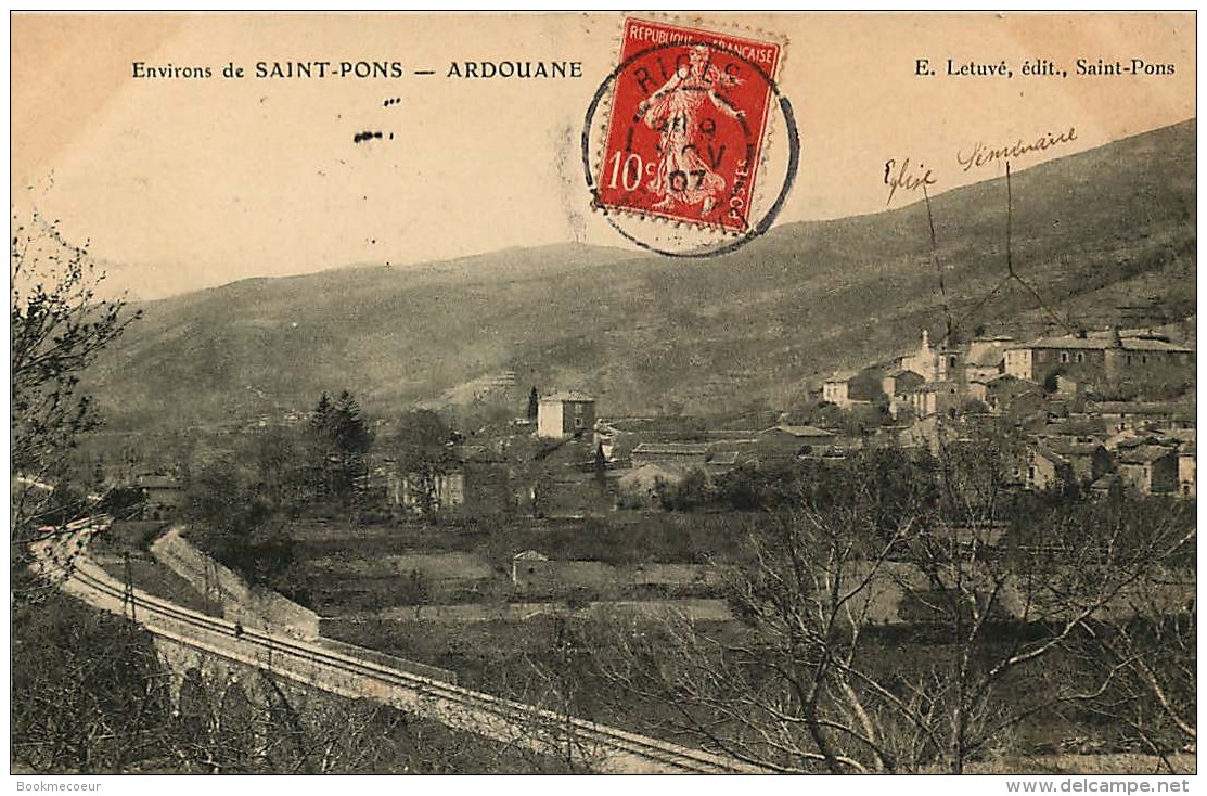 34   ENVIRONS DE SAINT PONS ARDOUANE - Saint-Pons-de-Thomières