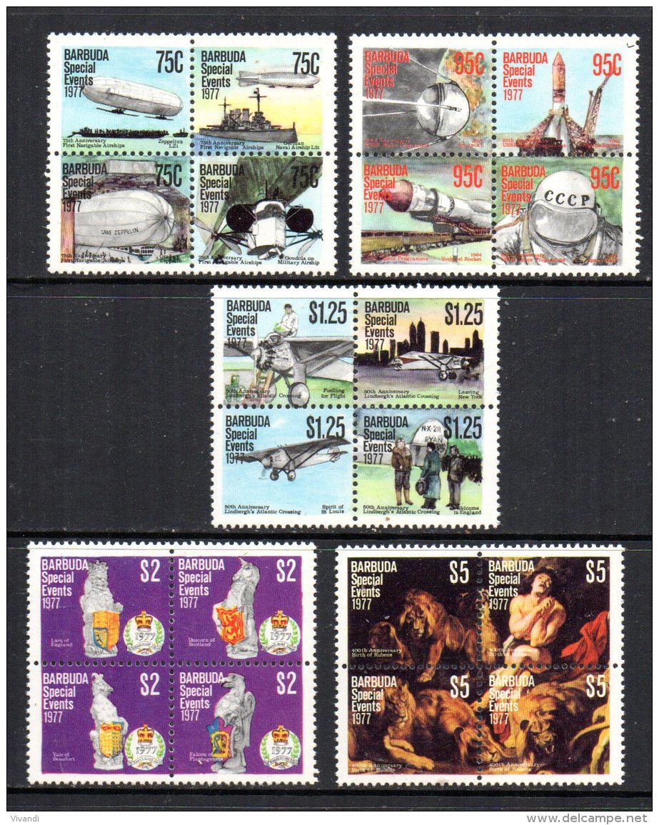 Barbuda - 1977 - Special Events - MNH - Antigua E Barbuda (1981-...)