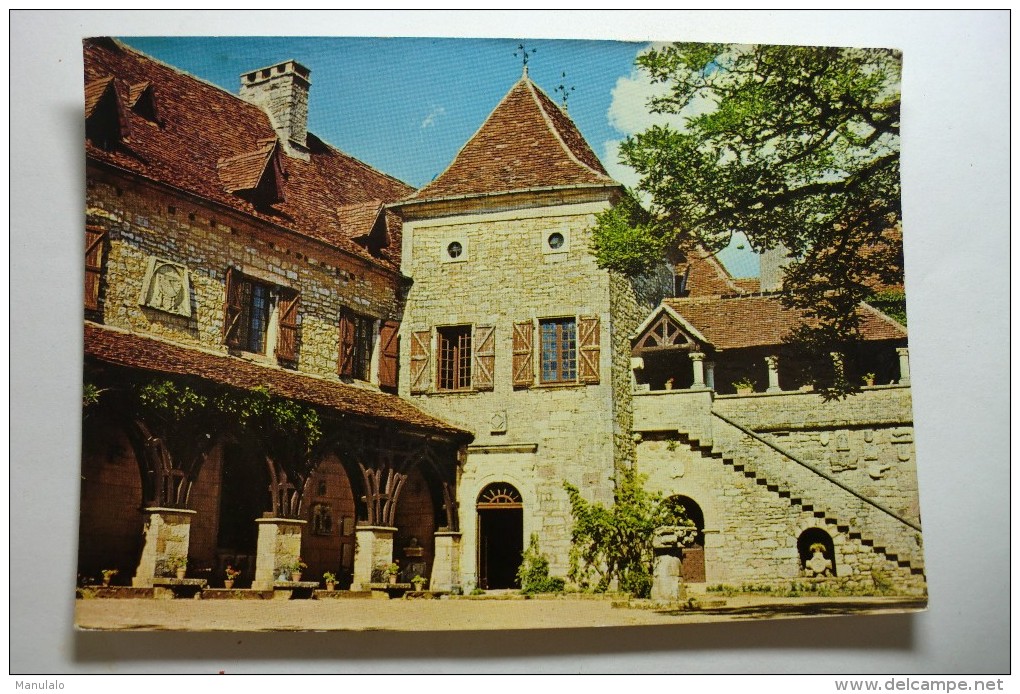 D 46 - Loubressac - Château - Cour Intérieure - Other & Unclassified