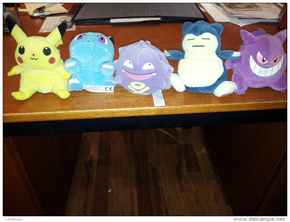 LOT DE 5 FIGURINES POKEMON ORIGINALES - Pokemon