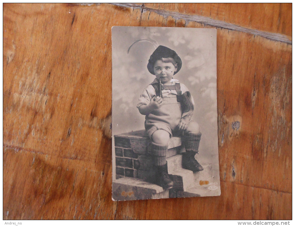 Child With A Pipe - Tobacco