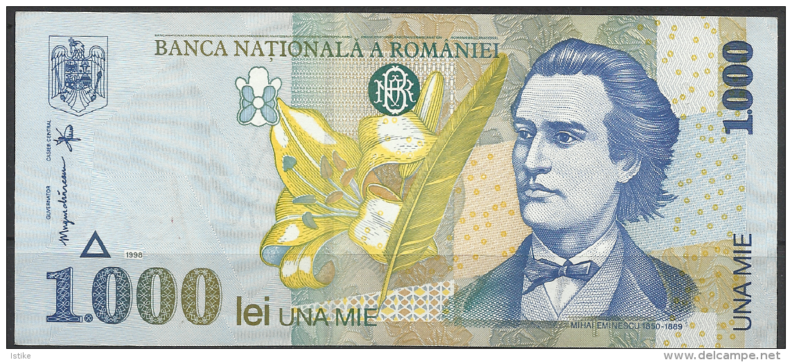 Romania, 1000 Lei, 1998. - Rumania