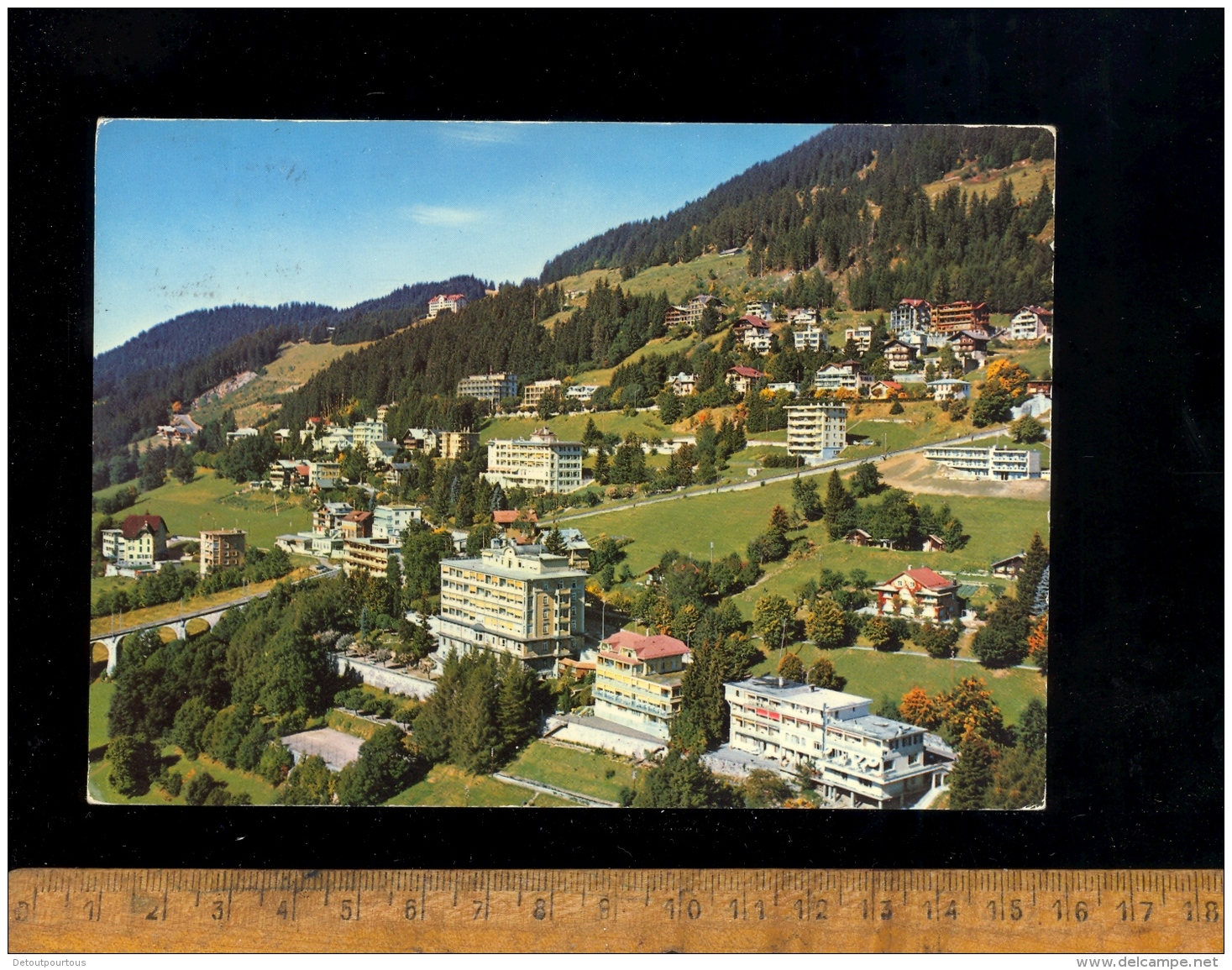 LEYSIN Vaud : Vue Partielle De La Station  1973 - Leysin