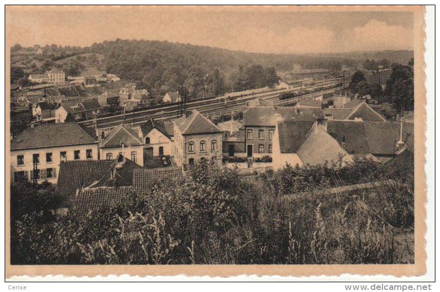 Lobbes: Panorama - Vue Sur La Gare - Lobbes