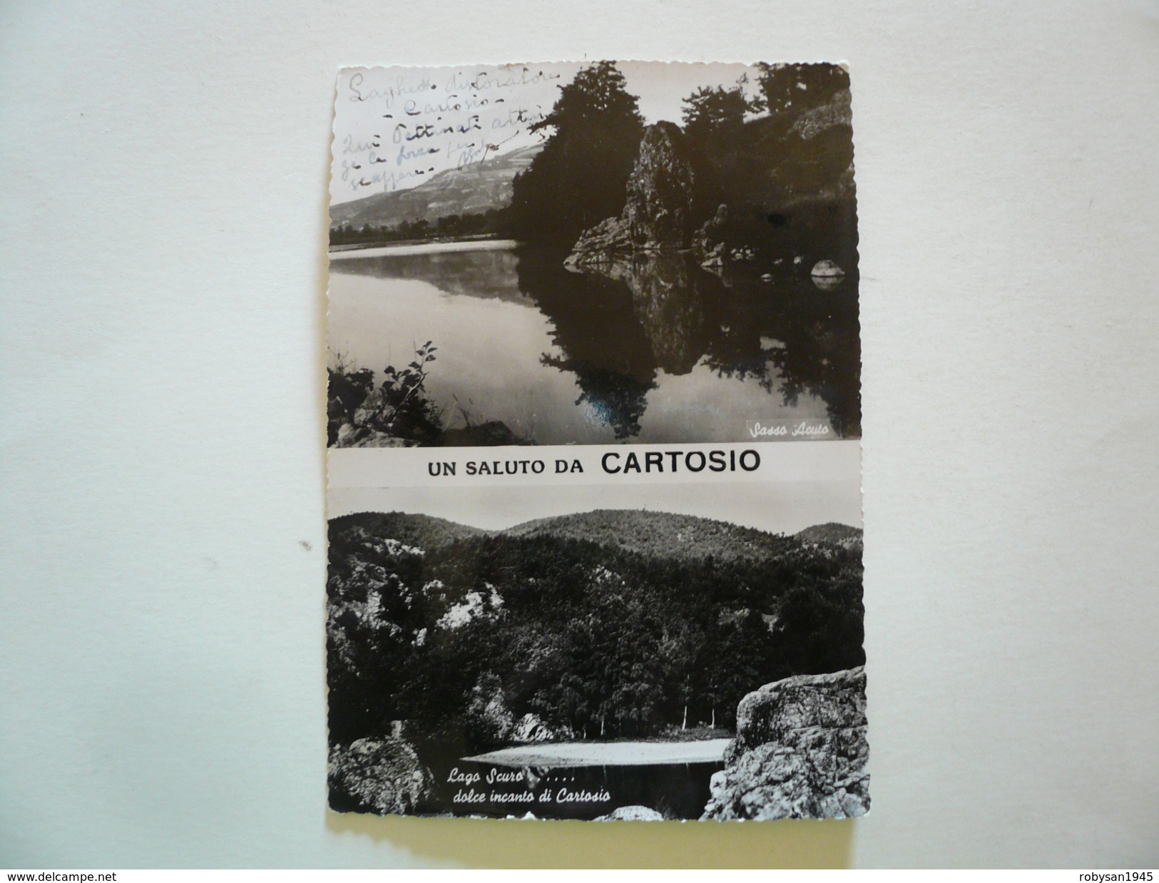Cartosio - Saluti Da -  Viaggiata 1954 - Alessandria