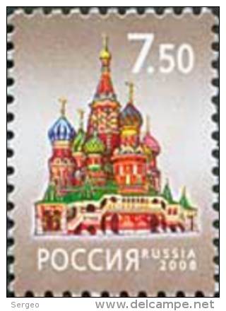 Russia 2008  Pokrovsky Cathedral. - Unused Stamps