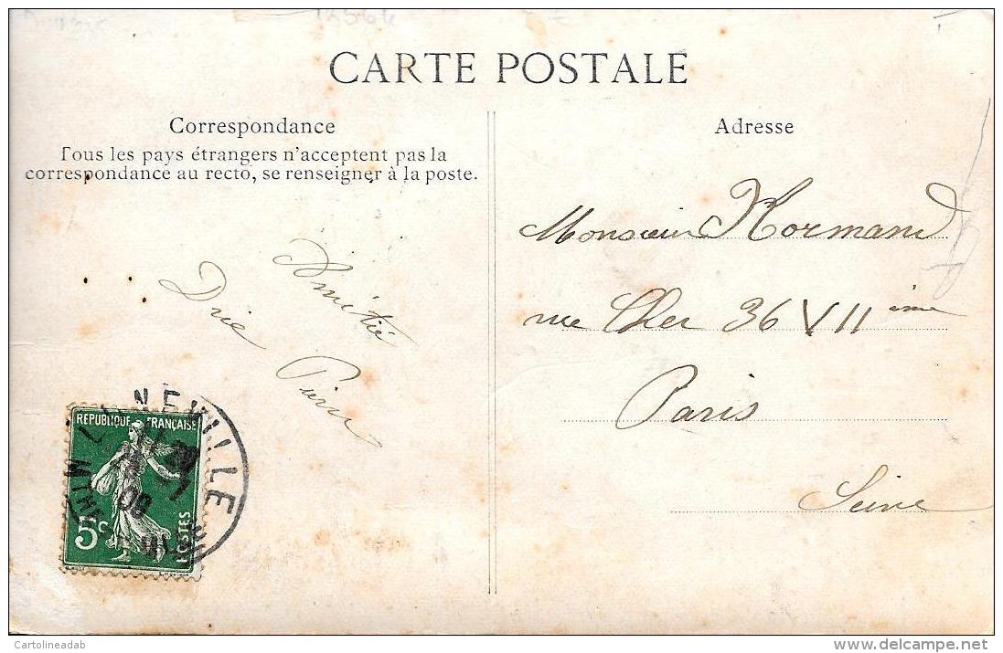 [DC3211] CPA - ENTREE D'AUBERGE DE CAMPAGNE - Viaggiata 1909 - Old Postcard - Alberghi & Ristoranti