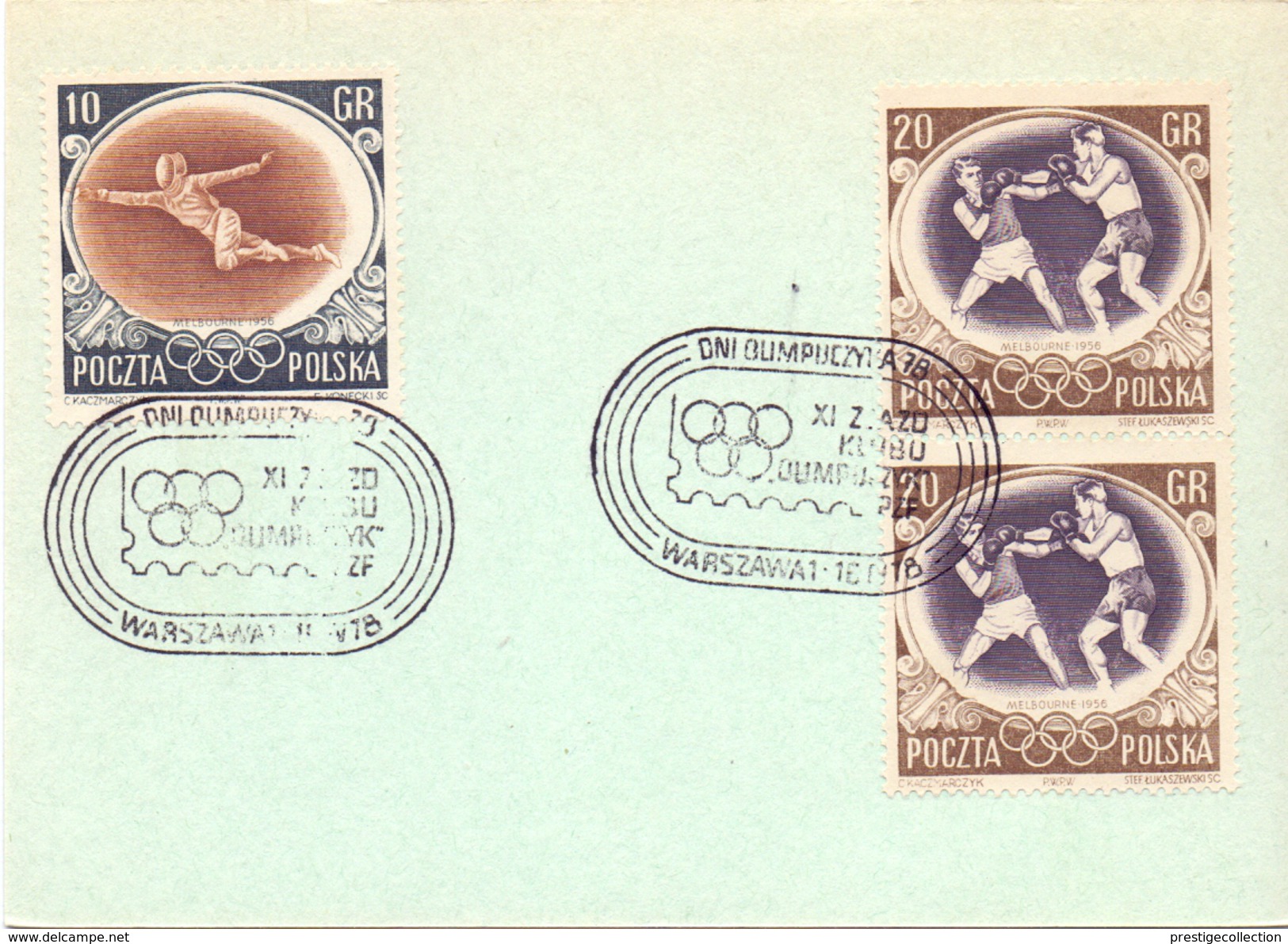 WARSZAWA 1978  OLYMPIC GAMES (SET160147) - Sommer 1932: Los Angeles