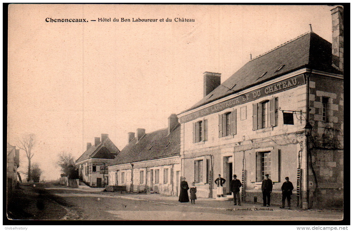 DC2052 - CHENONCEAUX - HÔTEL DU BON LABOUREUR ET DU CHÂTEAU - Chenonceaux