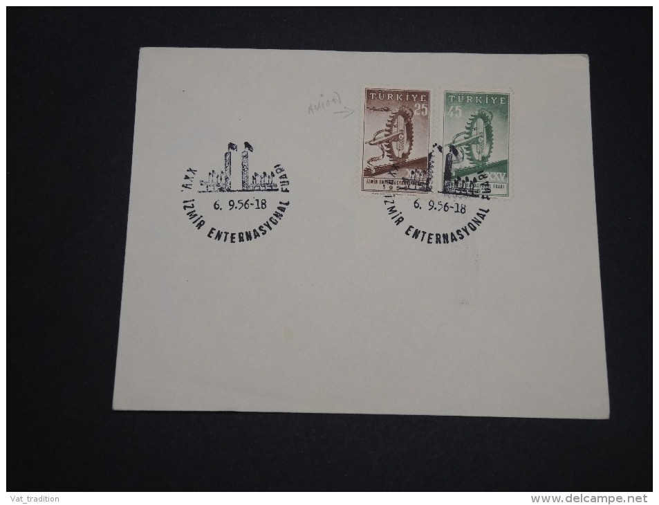 TURQUIE - Enveloppe De Izmir En 1956 - A Voir - L 2269 - Briefe U. Dokumente
