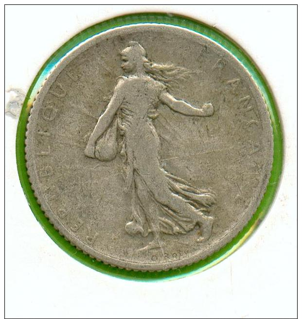 1 FRANC ARGENT  1906 - Altri & Non Classificati