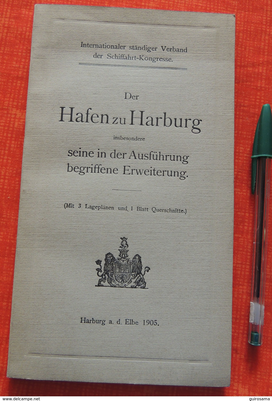 Der Hafen Zur Harburg - Schiffahrt Kongress 1905 = Port De Harburg - Congrès De Navigation 1905 (Hambourg/Hamburg) - Técnico