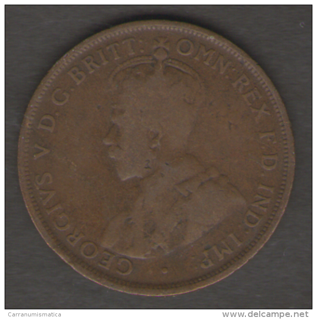 AUSTRALIA -  One PENNY ( 1911 ) George V - Penny