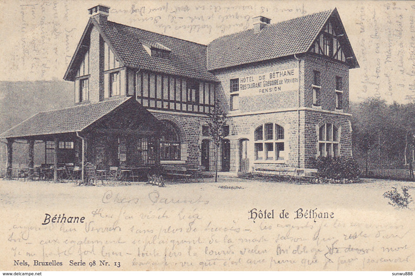 Béthane - Hôtel De Béthane (Hôtel D'Orange, Stavelot, 1903) - Gileppe (Barrage)