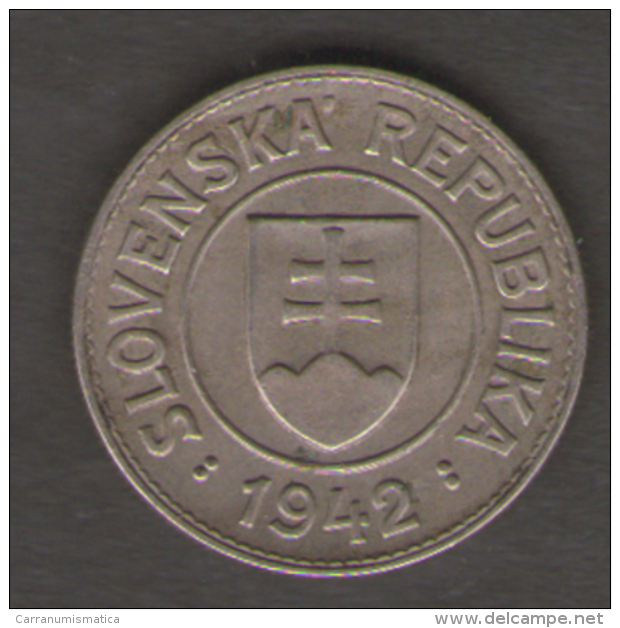 SLOVACCHIA 1 KORUNA 1942 - Slovakia