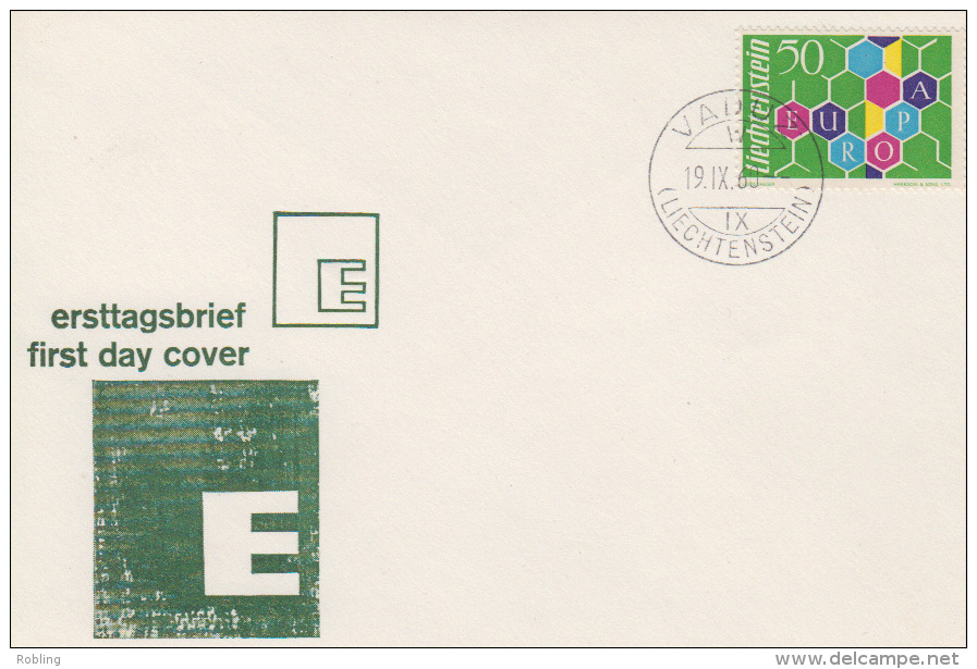 Liechtenstein.1960. Europa Cept.FDC.Michel.398. 23474 - 1960