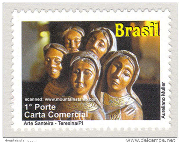 Brazil 2011 Piauí Arte Santeira – Teresina Figures Crafts Carvings MNH ** - Unused Stamps