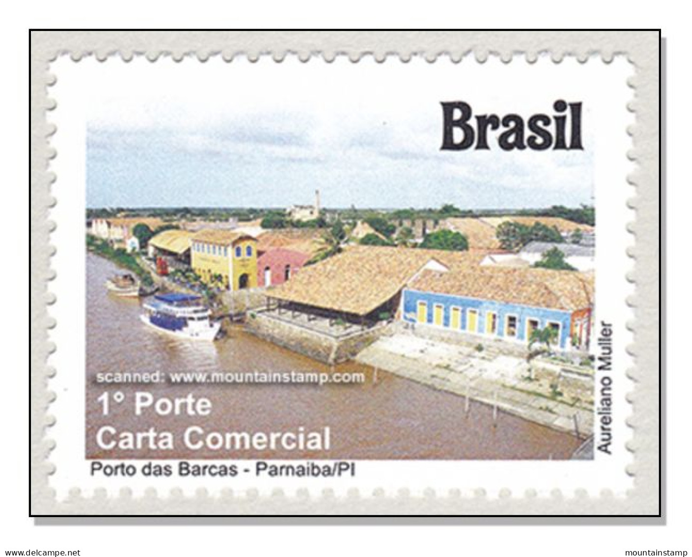 Brazil 2011 Piauí Porto Das Barcas – Parnaiba Port Hafen Harbour Ship MNH ** - Unused Stamps