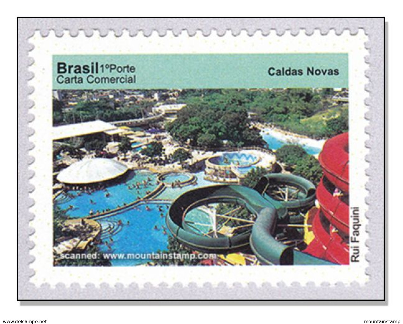 Brazil 2010 Goiás  Caldas Novas Aqua Park Water Park MNH ** - Unused Stamps