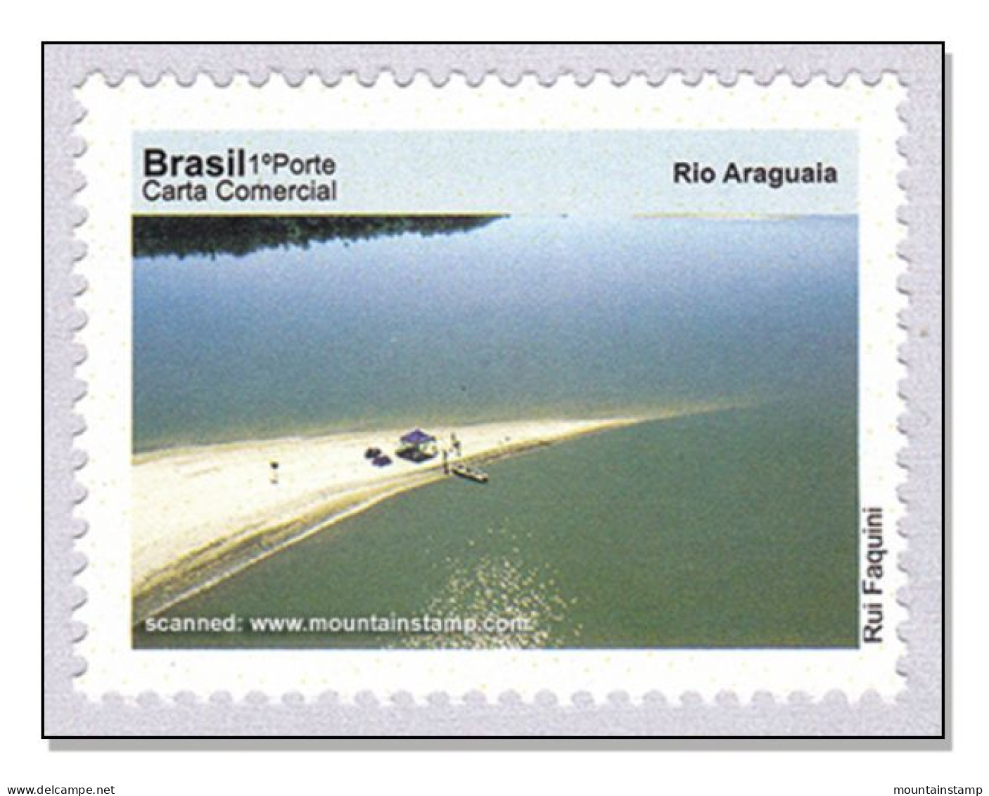 Brazil 2010 Goiás  Rio Araguaia River Beach MNH ** - Neufs