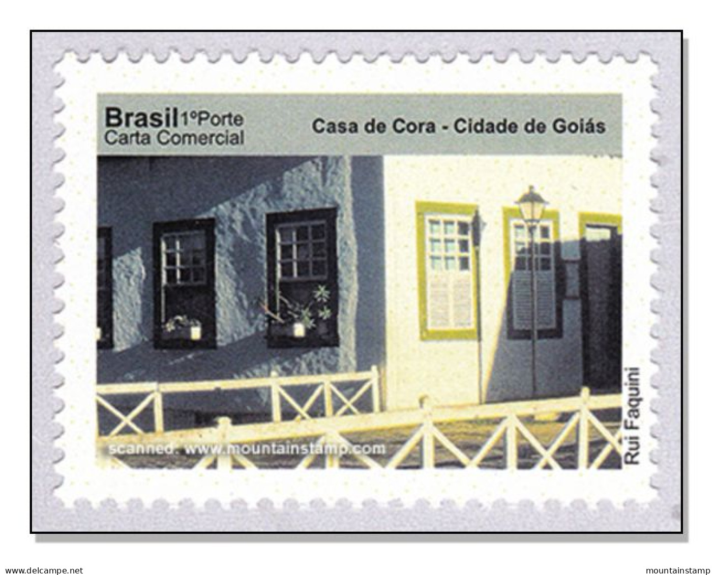 Brazil 2010 Goiás  Casa De Cora – Cidade De Goiás Architecture Windows MNH ** - Nuovi