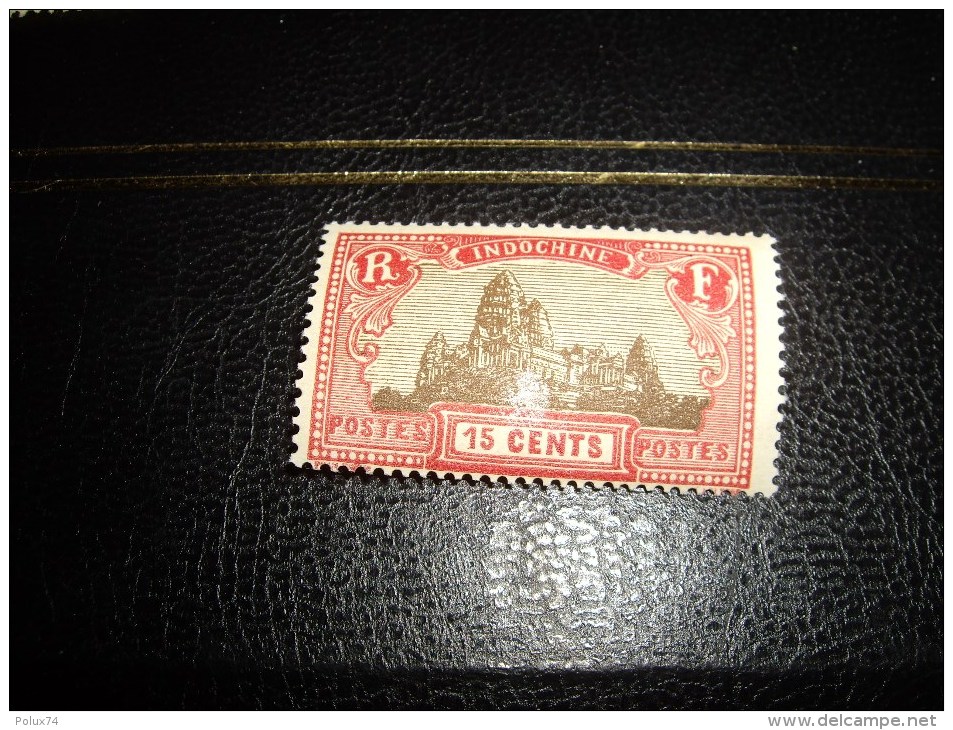 INDOCHINE  1927   Avec Charniere  15 Centimes  Gomme Jaunie - Ongebruikt