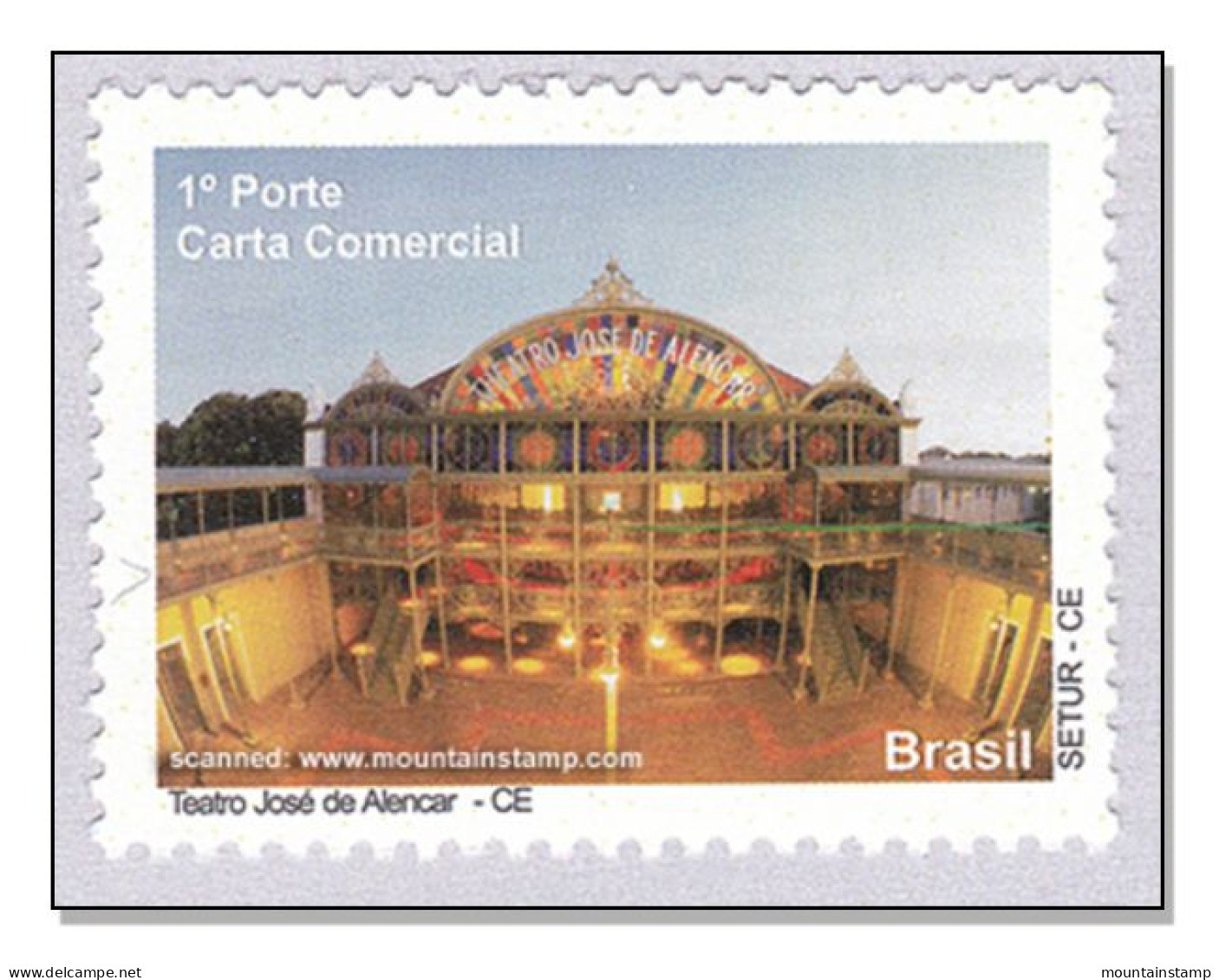 Brazil 2009 Ceará  Teatro José De Alencar Theater Theatre MNH ** - Neufs