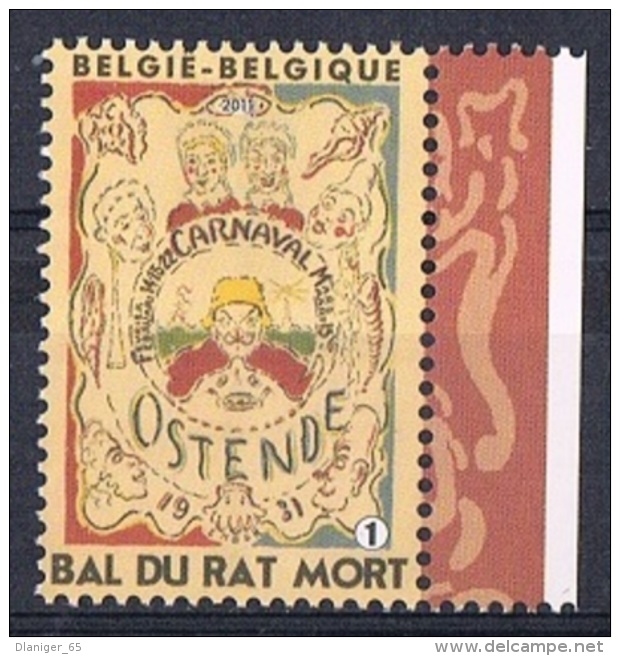 Année 2011 -  4104** Bord De Feuille -  Bal Du Rat Mort - Cote 2,30&euro; - Unused Stamps