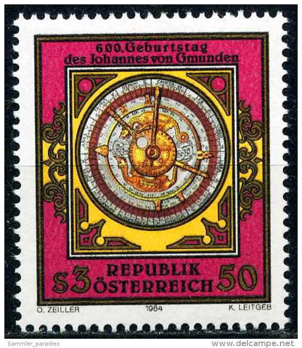 Österreich - Michel 1794 - ** Postfrisch (E) - Johannes Von Gmunden - Unused Stamps