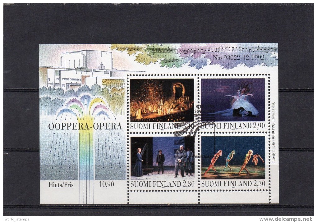 FINLANDE 1993 O - Blocks & Sheetlets