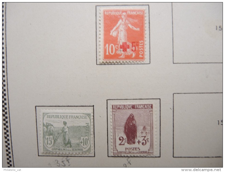 FRANCE - 1914/1927 - Timbres Charnières Propres - A Voir - P20649 - Other & Unclassified