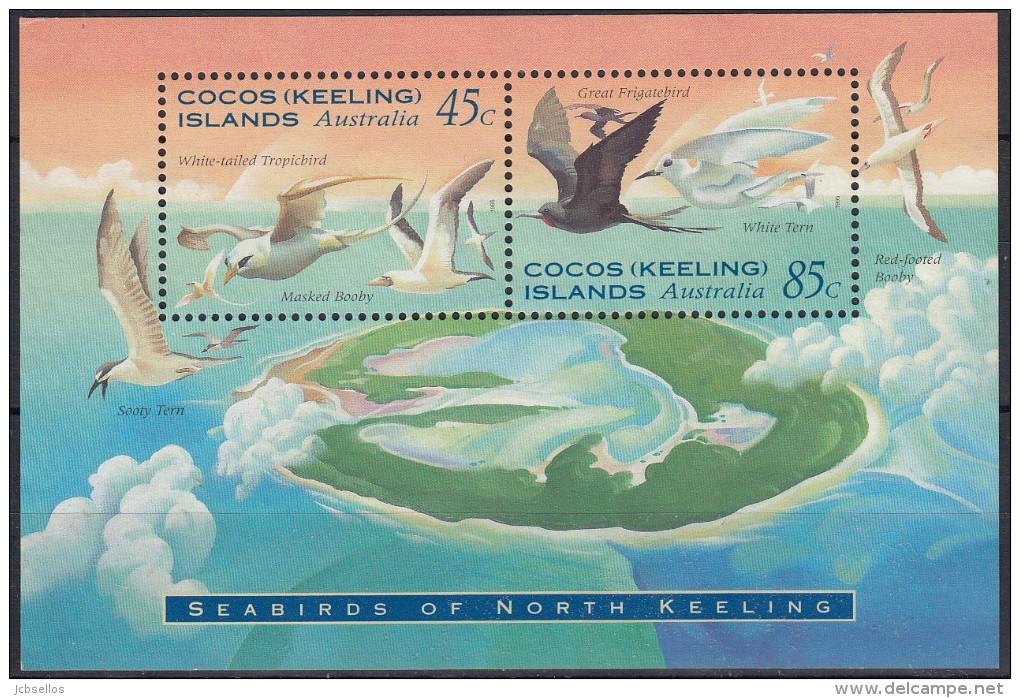 Islas Cocos 1995 HB-14 Nuevo (sin Goma) - Islas Cocos (Keeling)