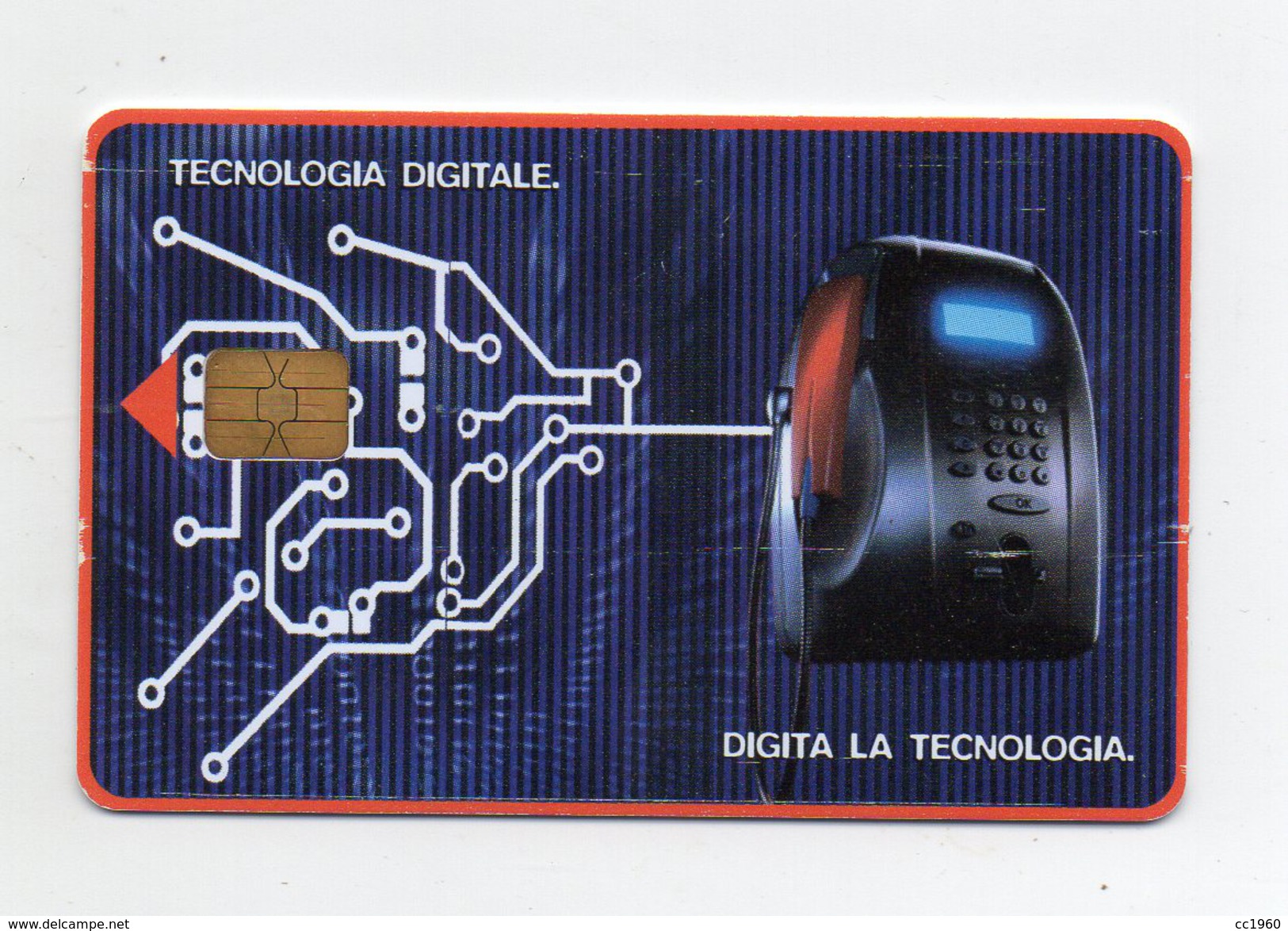 Scheda Telefonica CHIP TELECOM - Tecnologia Digitale - Lire 10.000 - Scadenza 30.06.2003 - (FDC542) - GSM-Kaarten, Aanvulling & Voorafbetaald