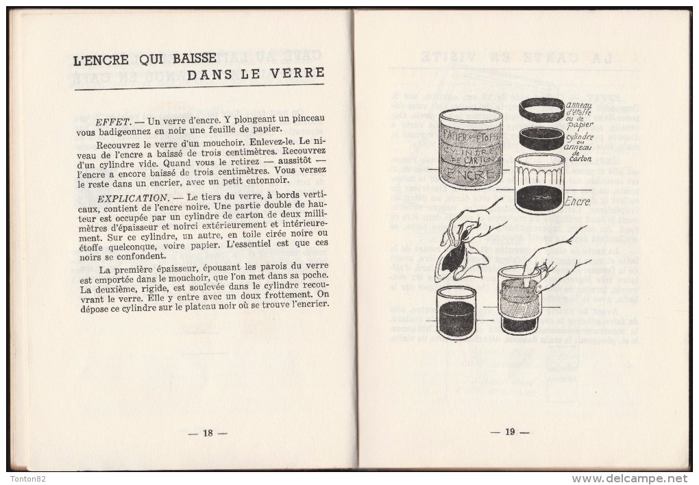 Luc Mégret - Mes Tours De Prestidigitation - S. Bornemann Éditeur - ( 1963 ) . - Bricolage / Tecnica