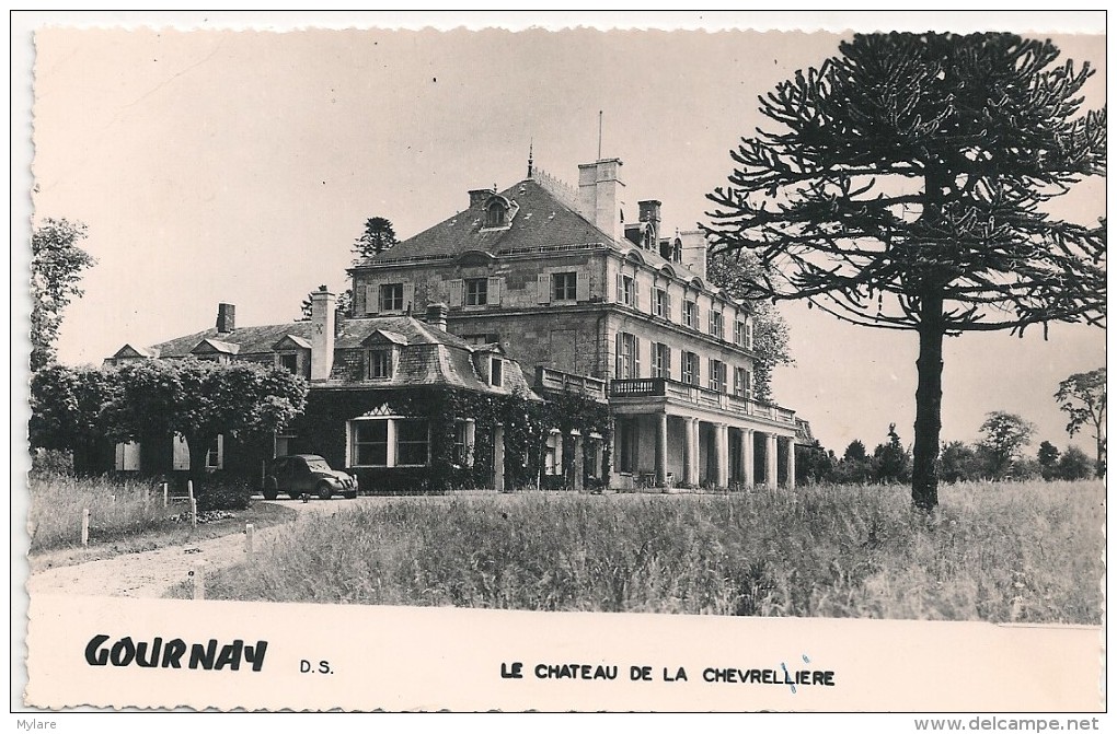 Cpsm 79 Gournay Chateau De La Chevrelière - Autres & Non Classés