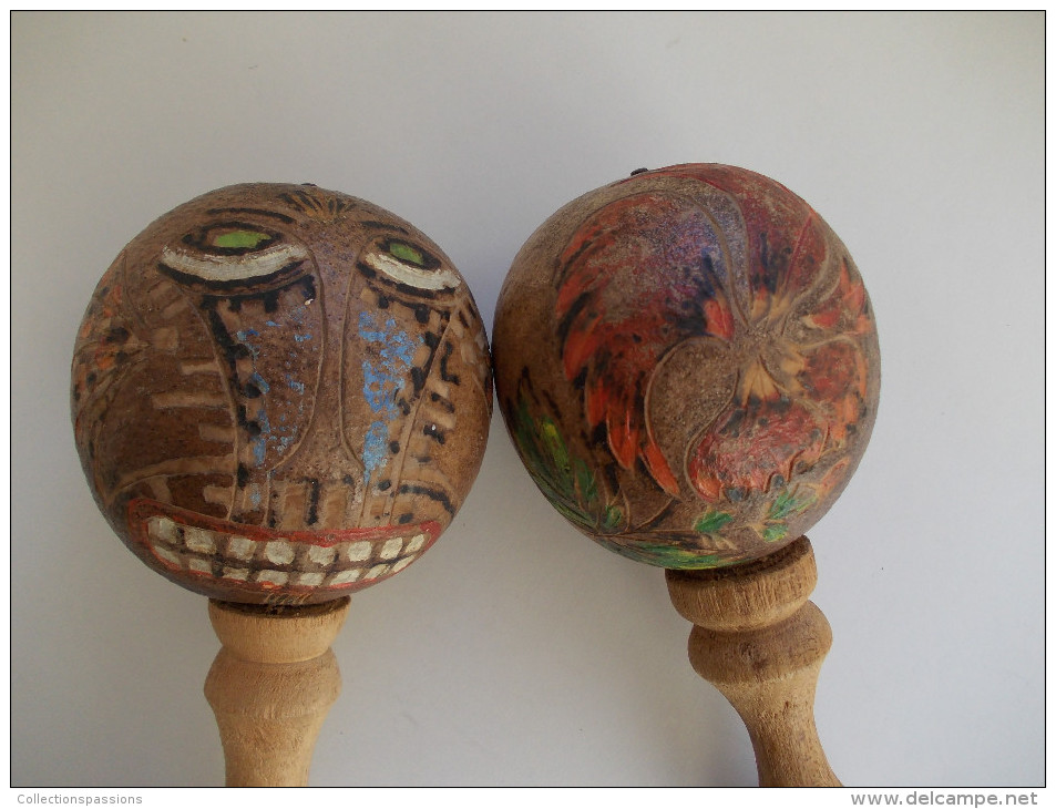 - MARACAS - - Instruments De Musique