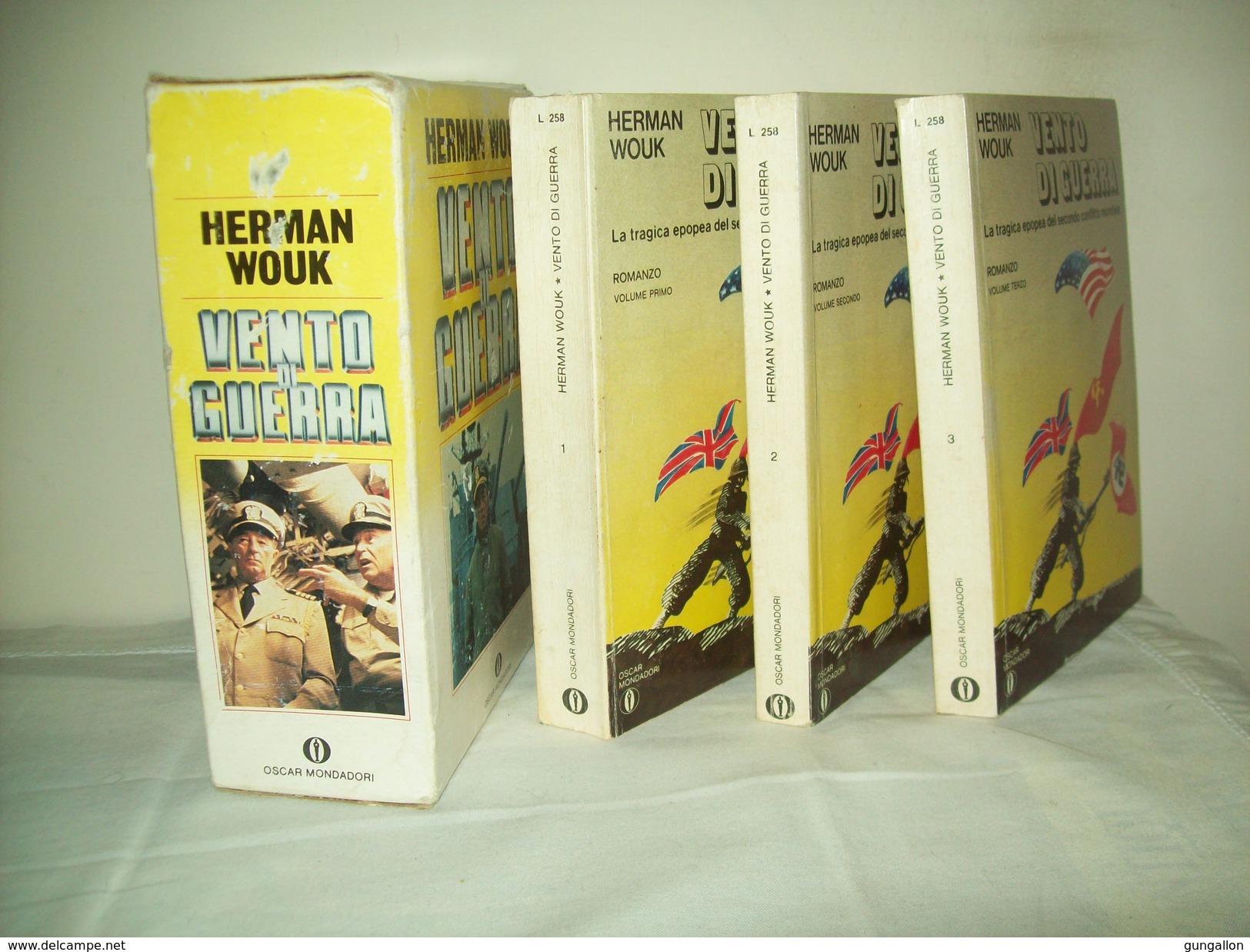 Vento Di Guerra  Di Herman Wouk "Oscar Mondadori" (Mondadori 1977) - Guerre 1939-45