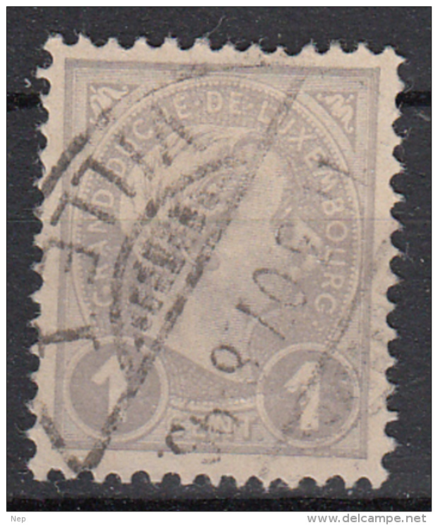 LUXEMBURG - Michel - 1895 - Nr 67 - Gest/Obl/Us - 1895 Adolphe Profil